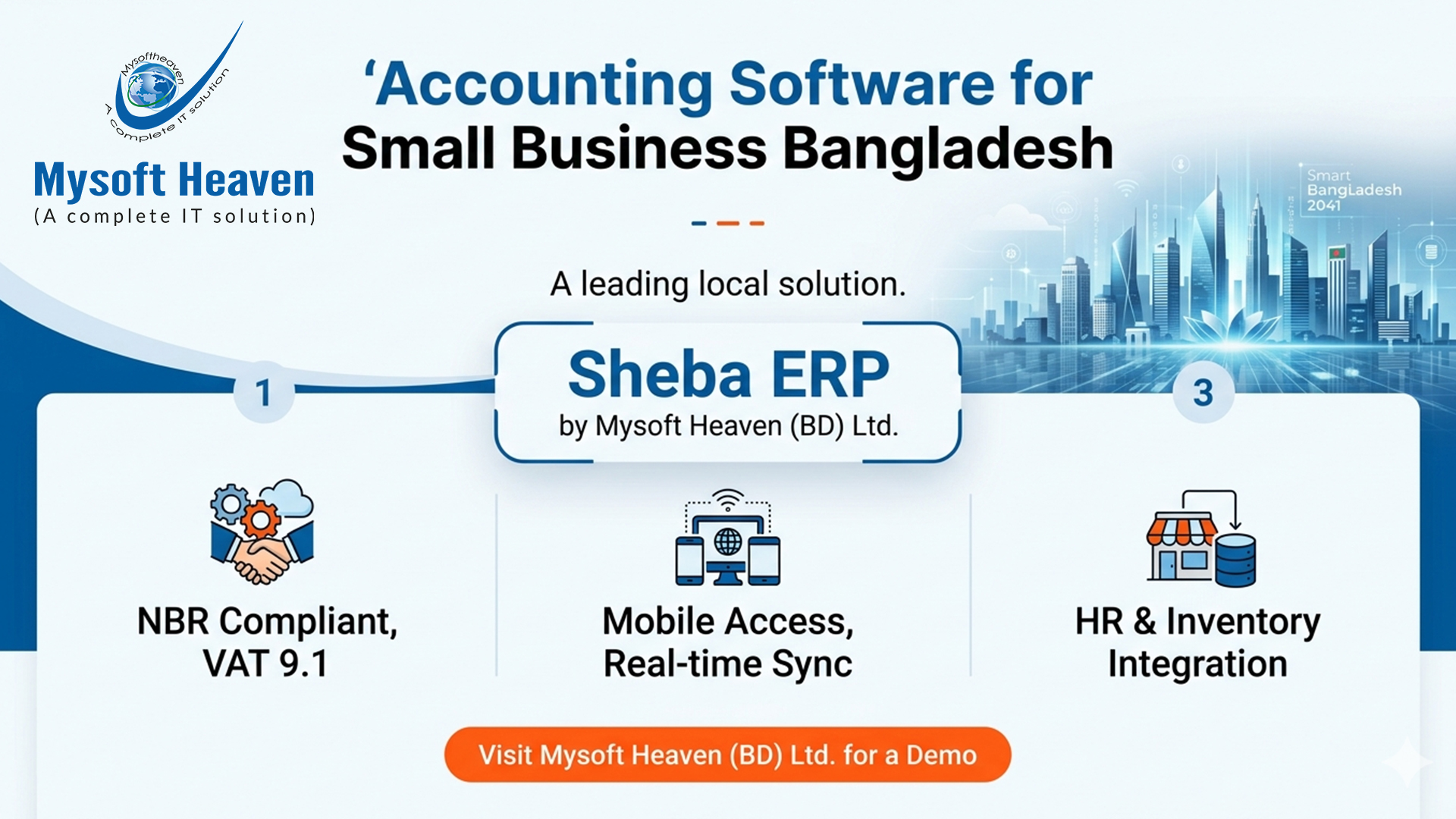 Accounting software for small business Bangladesh