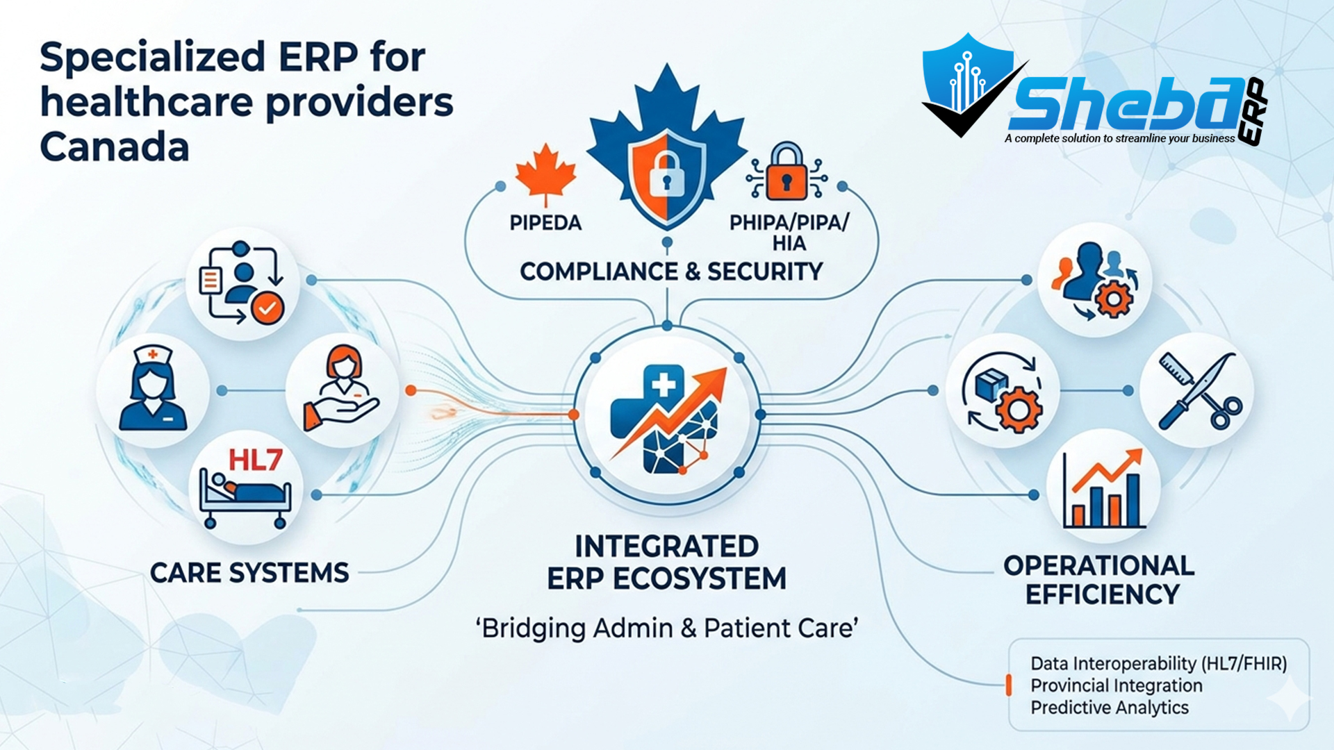 Specialized ERP for healthcare providers Canada