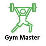 Gym Master (জিম মাস্টার) Logo